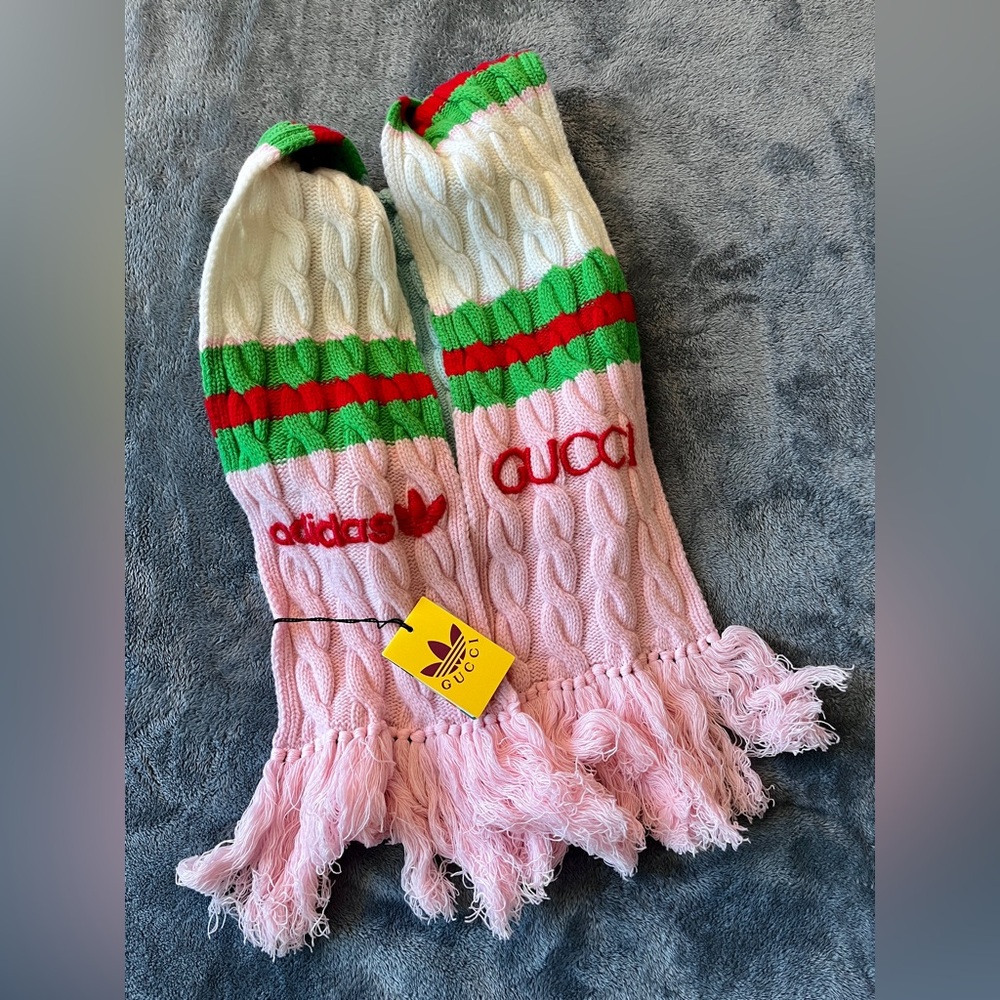 BRAND NEW Gucci x Adidas Winter Scarf Limited Edition (RARE)